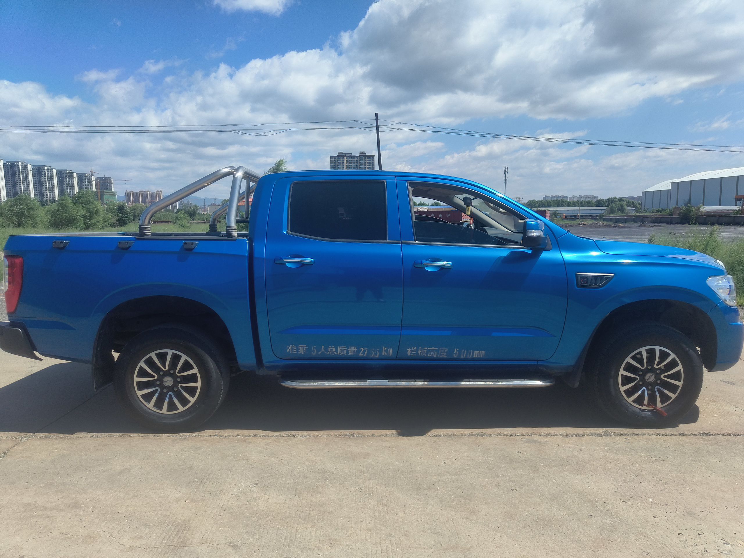 Used Zxauto Terralord 2019 2.5T Commercial Version Diesel Two-Wheel Drive Manual Standard Double-Door Trim
