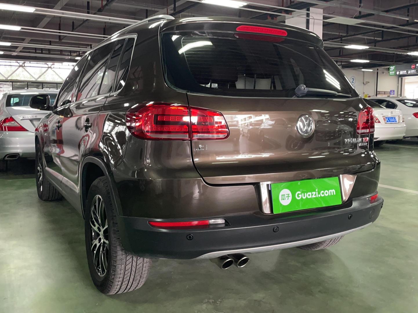 Used Volkswagen Tiguan 2013 2.0 TSI Automatic All-Wheel Drive Luxury Edition Rear Left 45 Deg