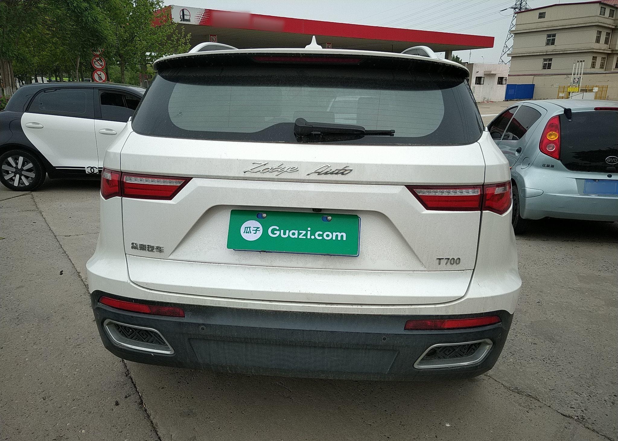 Used Zotye T700 2017 1.8T Dual-Clutch Luxury Model
