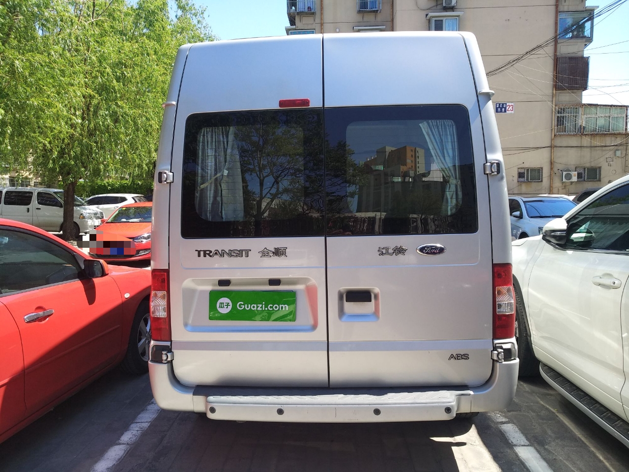 Used Ford Transit Custom 2009 2.4T Diesel Standard Version Short Wheelbase Mid-Roof China Stage III
