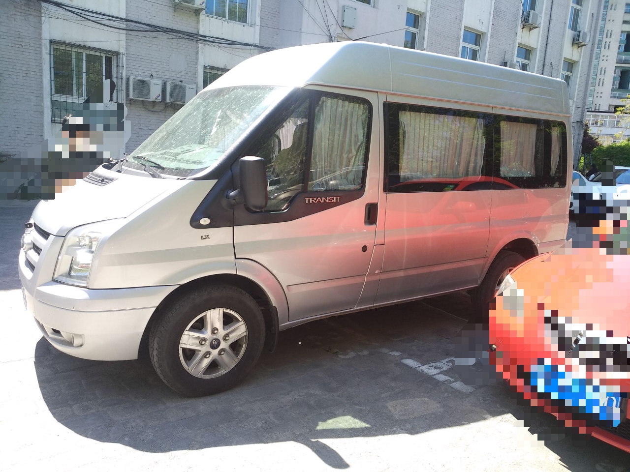 Used Ford Transit Custom 2009 2.4T Diesel Standard Version Short Wheelbase Mid-Roof China Stage III
