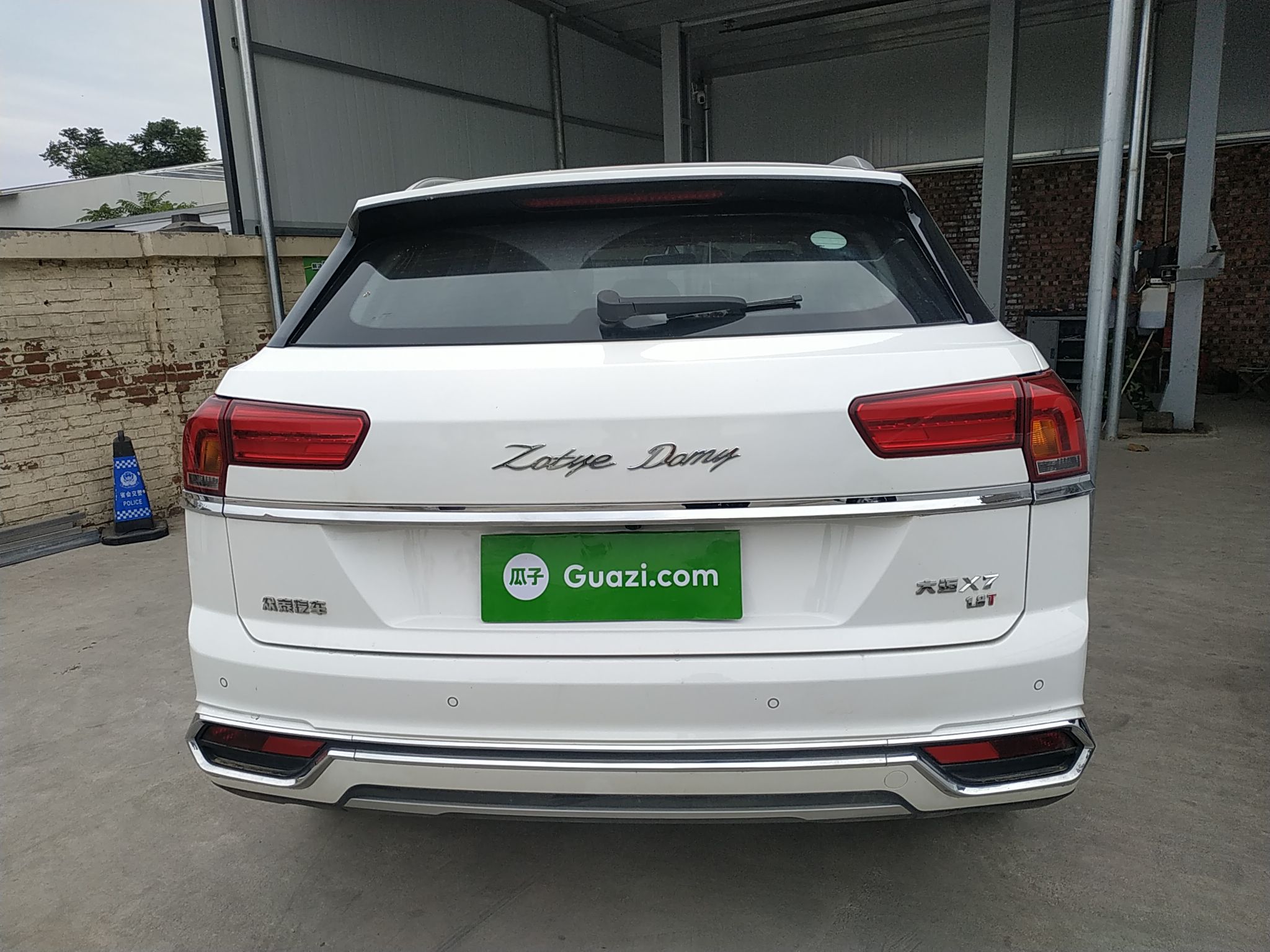 Used Zotye Domy X7 2017 Upgraded Edition 1.8T DCT Huashan Model