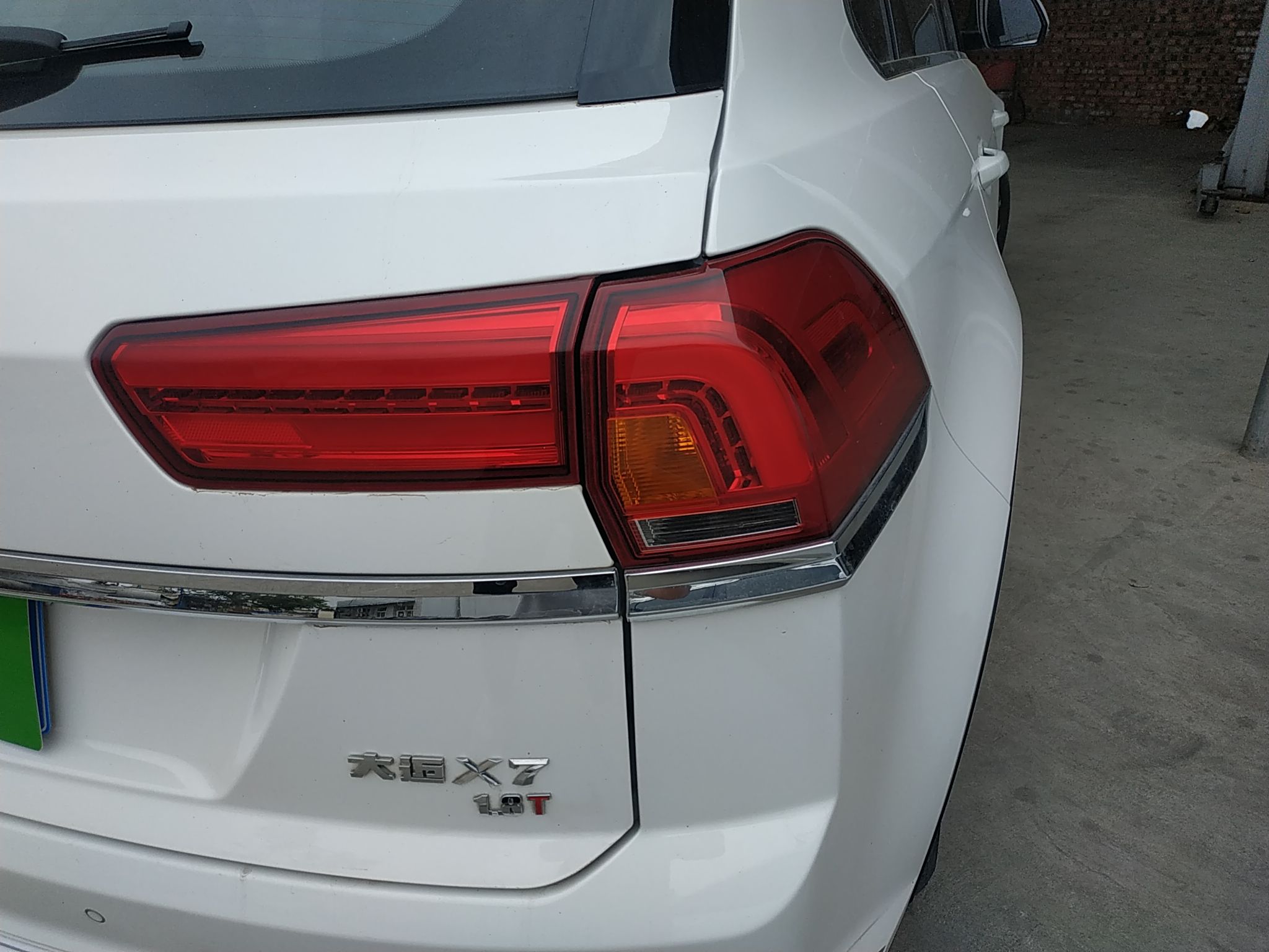 Used Zotye Domy X7 2017 Upgraded Edition 1.8T DCT Huashan Model