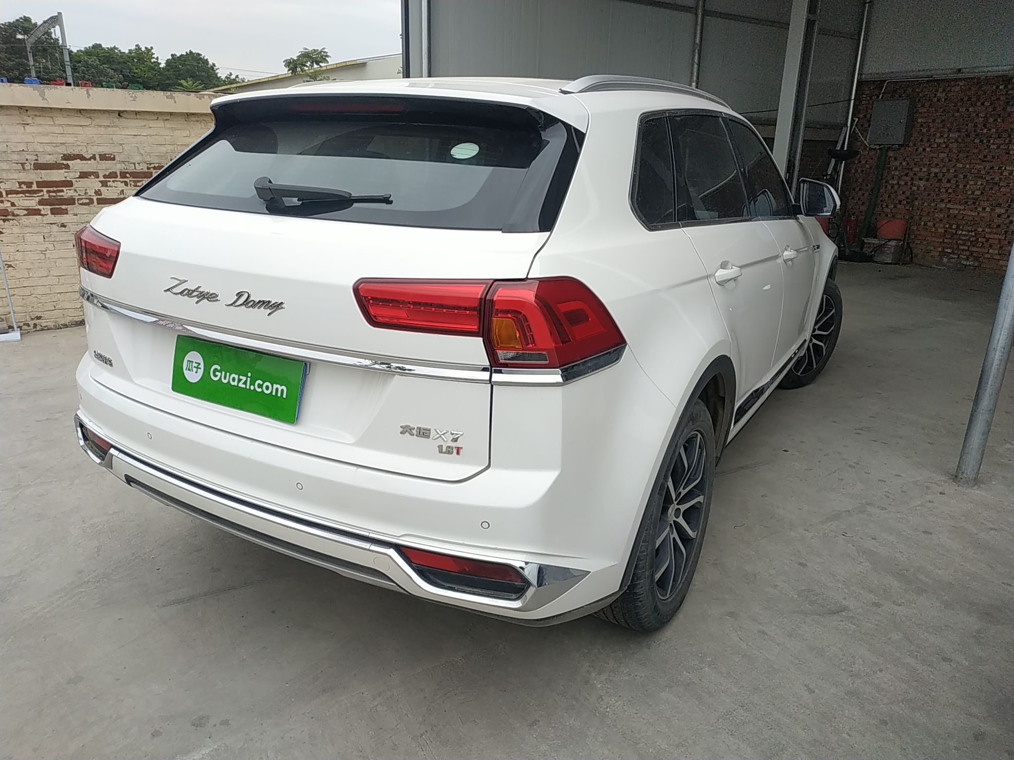 Used Zotye Domy X7 2017 Upgraded Edition 1.8T DCT Huashan Model