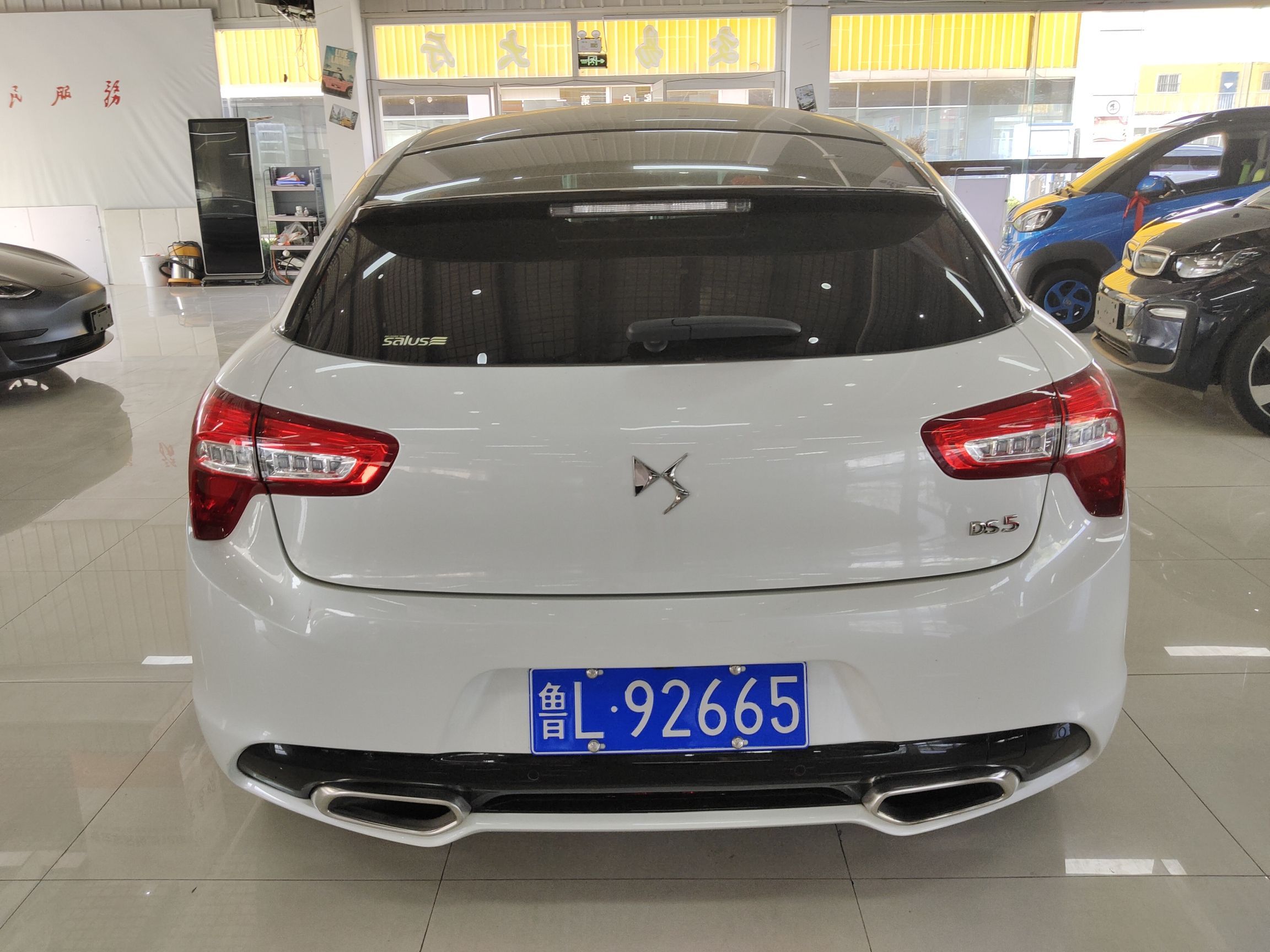 Used DS 5 2015 1.6T Luxury Edition THP160 Rear