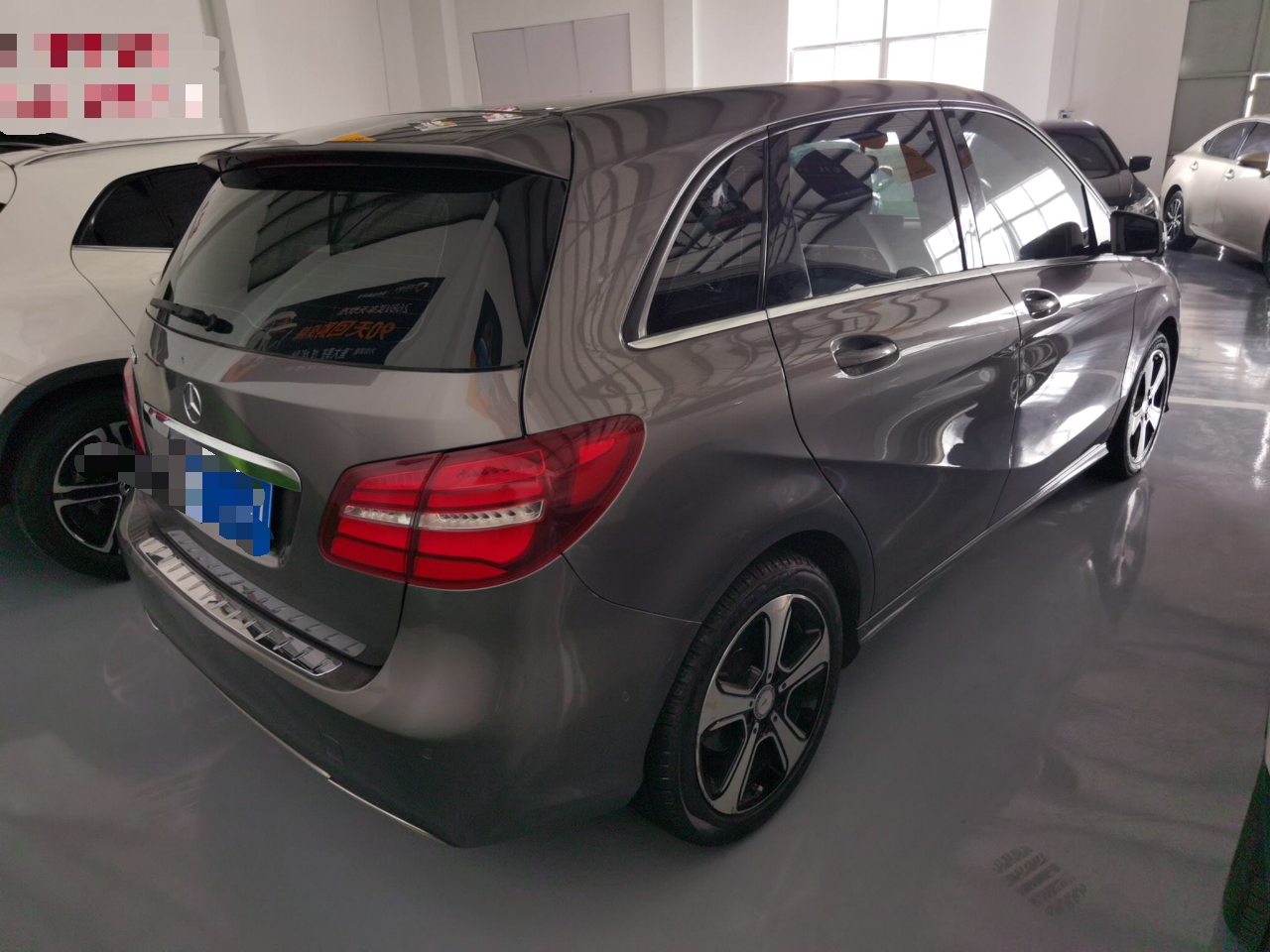 Used Mercedes-Benz B-Class 2015 B 200 Luxury Model Rear Right 45 Deg