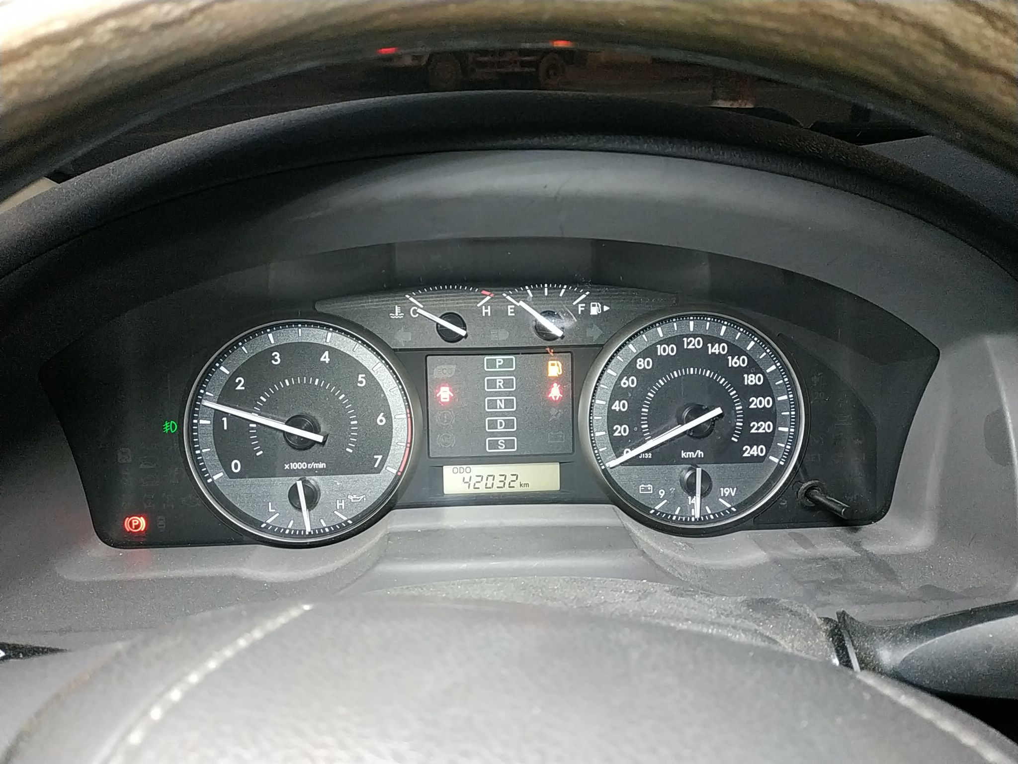 Used Toyota Land Cruiser 2016 4.0L Automatic GX-R Instrument Cluster