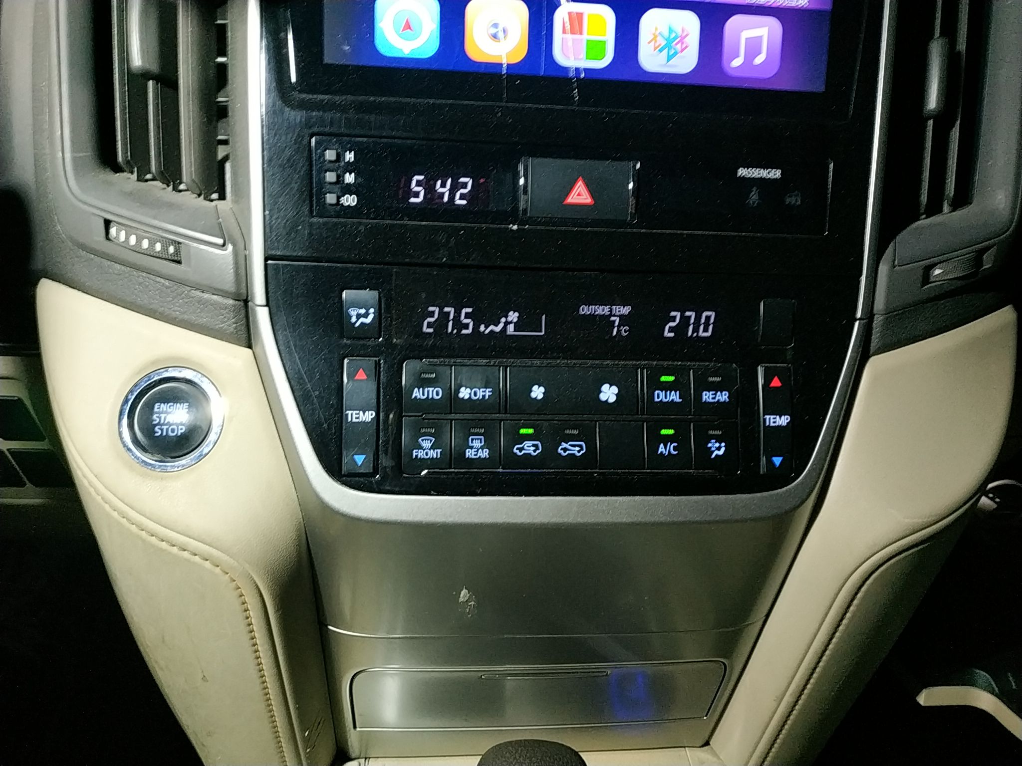 Used Toyota Land Cruiser 2016 4.0L Automatic GX-R AC Panel