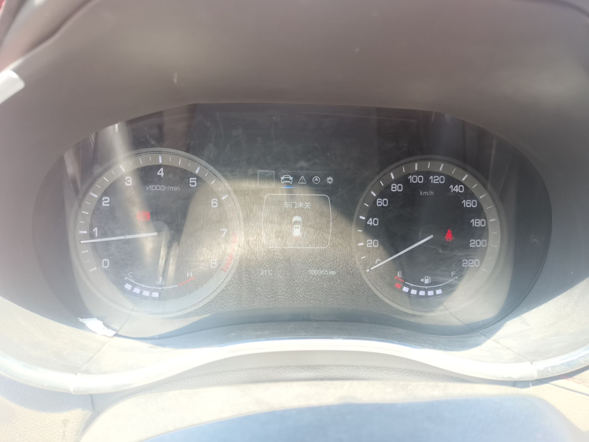 Used CHANGAN CS55 2018 1.5T Manual Colorful Model China V Standard
